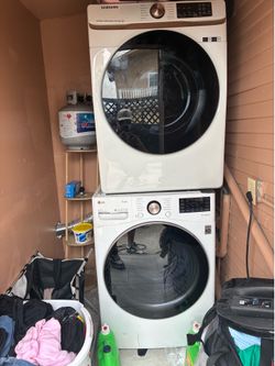 Washer and dryer