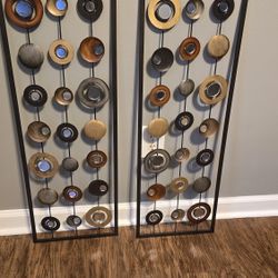 Metal Wall Decor 2 Piece $25