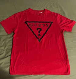 GUESS Los Angeles, Size Small Red T-Shirt