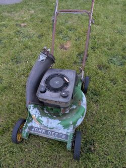 John Deere self propelled mower