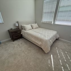Queen Bed/ Mattress Included