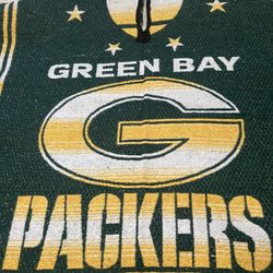 Brand New Green Bay Packers poncho/sarape