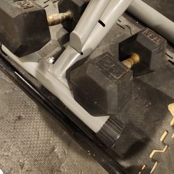 (2) 25 Lb. Dumbbells