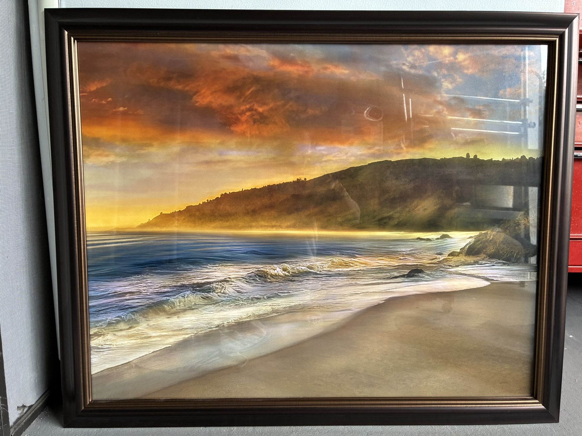 sunset wall hangings