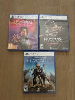 3 brand new ps5 games - $30 each