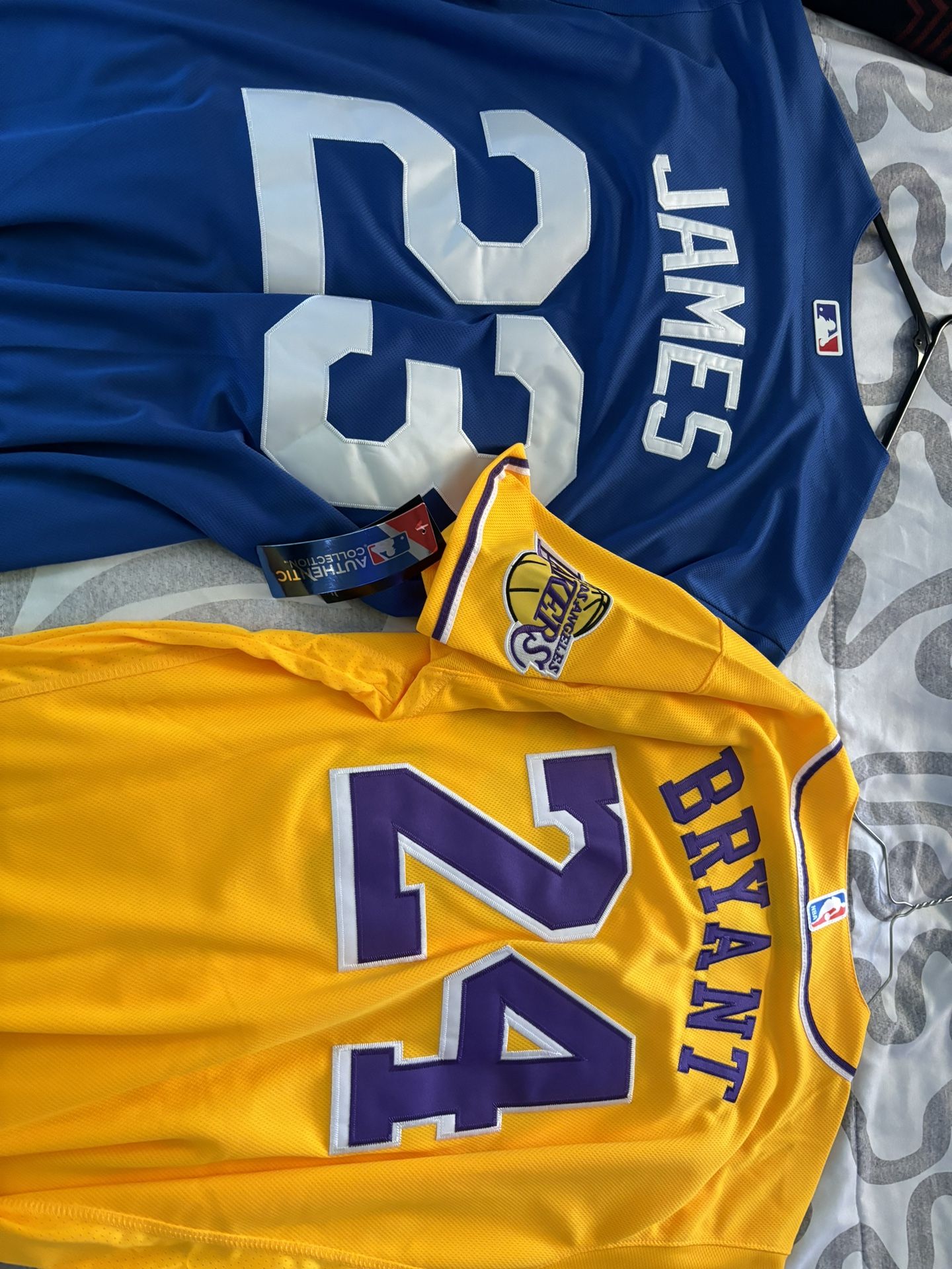 Los Angeles Dodgers & Lakers Jerseys Nike  $40