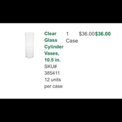Glass vases