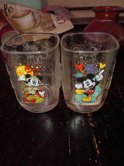 Mickey Mouse Collectible Glasses