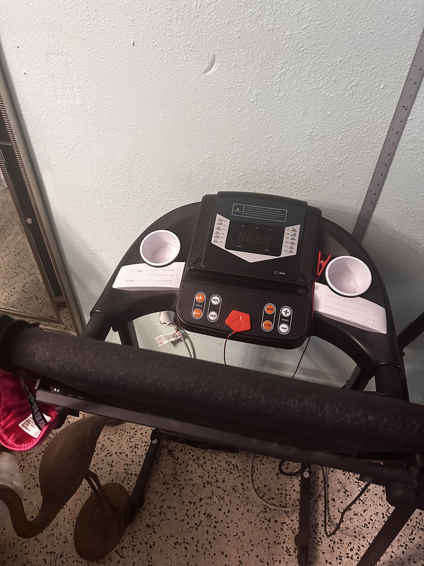 Folding Treadmill - Less than 10 hours Of Use