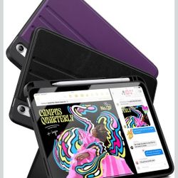 TORRAS for iPad 10th Generation Case (2022) 10.9 inch - Military Grade - Black