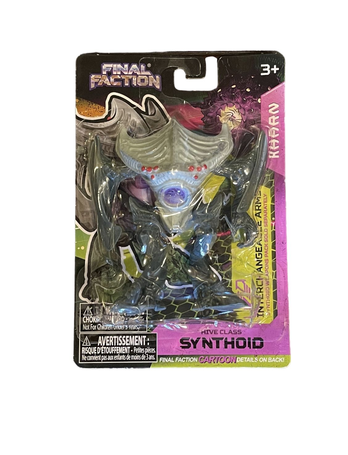 Final Faction Kharn Hive class SYNTHOID 3.75" action figure New In Package