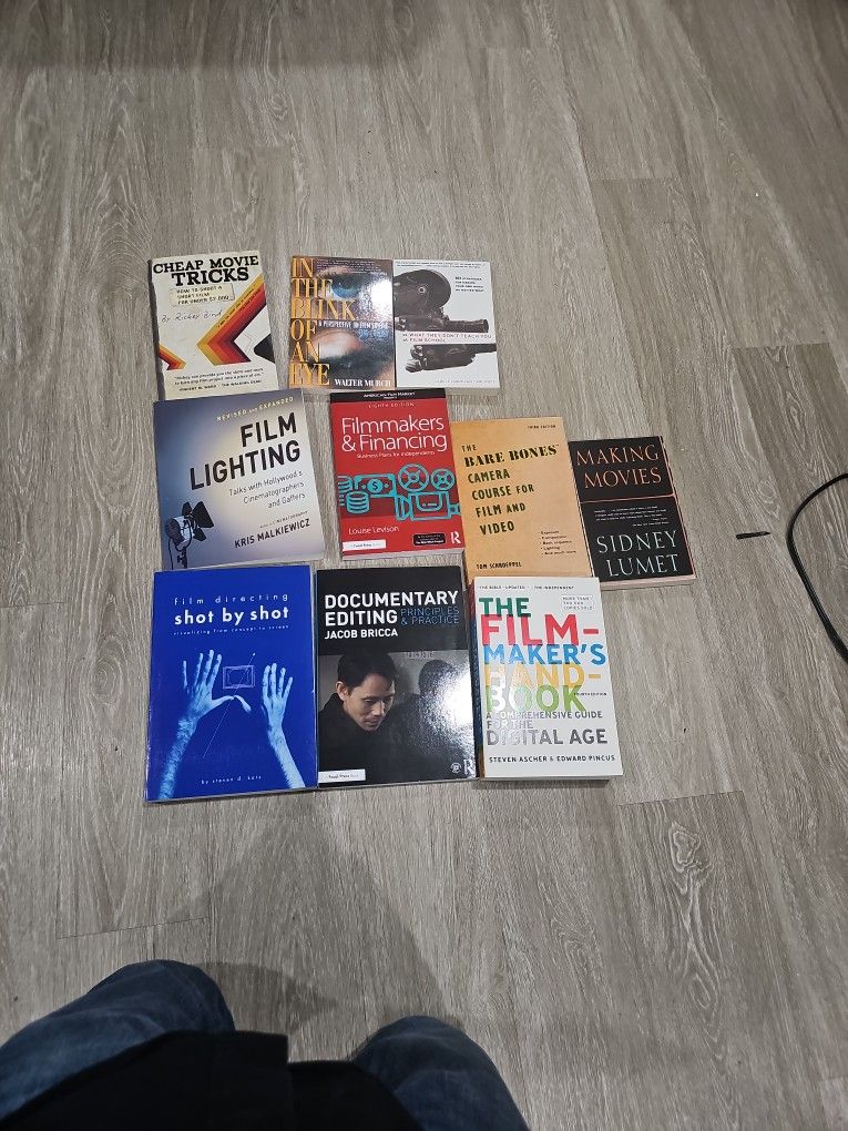 Collection 10 Filmmaking Books