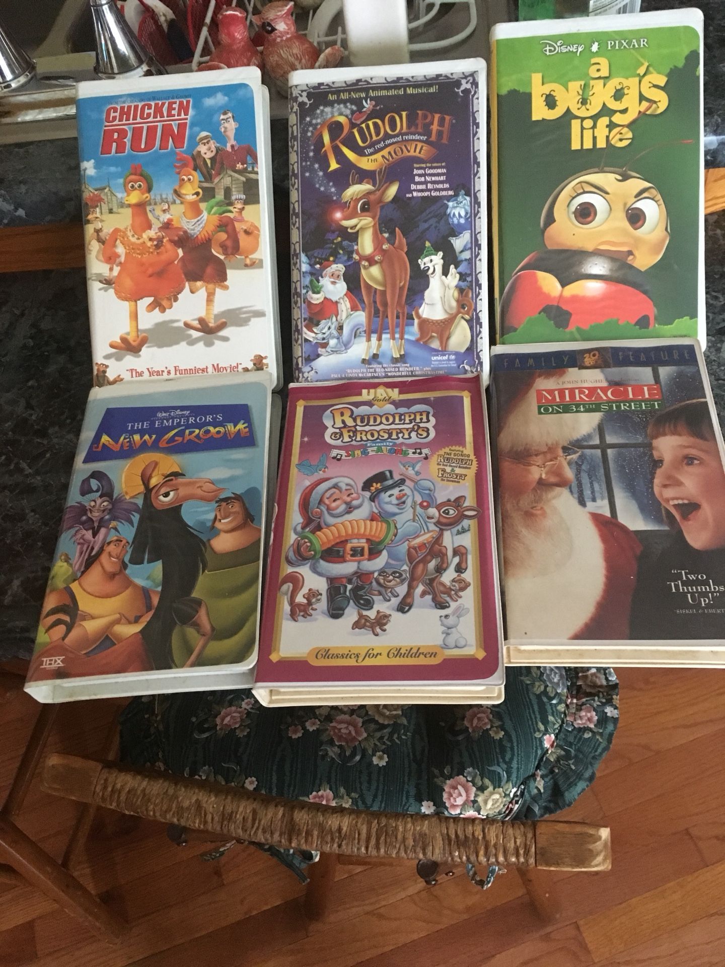 Child VCR tapes. 16