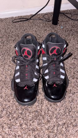 Nike Air Jordan 6 Rings Black/Red Size 8