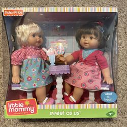Little Mommy Sweet As Us Set Dolls