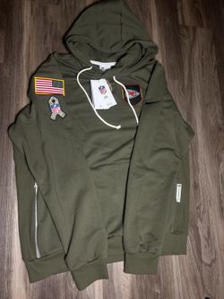 Nike Kansas City Chiefs Salute to Service Standard Issue Hoodie Size M