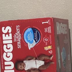 Huggies Diapers Brand New Unopened 96 Ct 