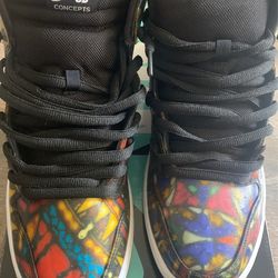 Nike SB Dunk High Stained Glass