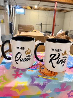 I’m His Queen / I’m Her King Mug Set