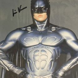 VAL KILMER SIGNED AUTOGRAPH BATMAN FOREVER 8X10 COLOR PHOTO COA
