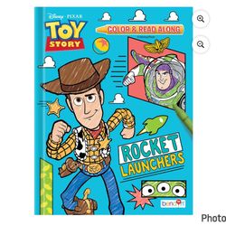 Toy Story color & read along