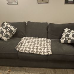 2 Piece Gray Couch 