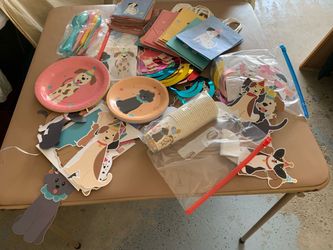 Dog Birthday Party Supplies Bundle