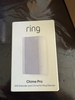 New sealed ring chime pro