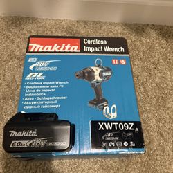 Brand New In The Box Makita Power Impact Wrench 