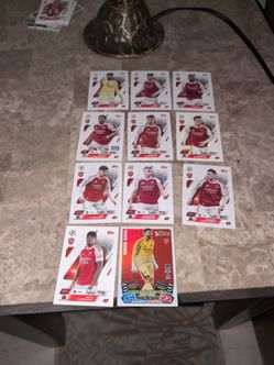 Arsenal Players Trading Cards Lot