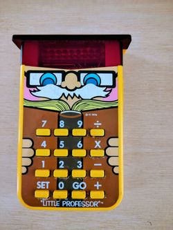 Little Professor Calculator by Texas Instruments 1970's