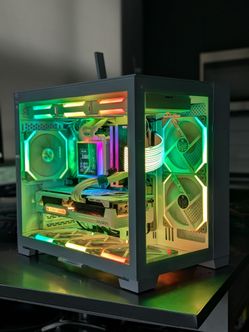 High End White 4K Gaming PC AMD Ryzen 9850X3D Radeon 9070 XT 48GB DDR5 8TB