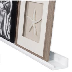 Set 2| White Floating Shelves 42” 