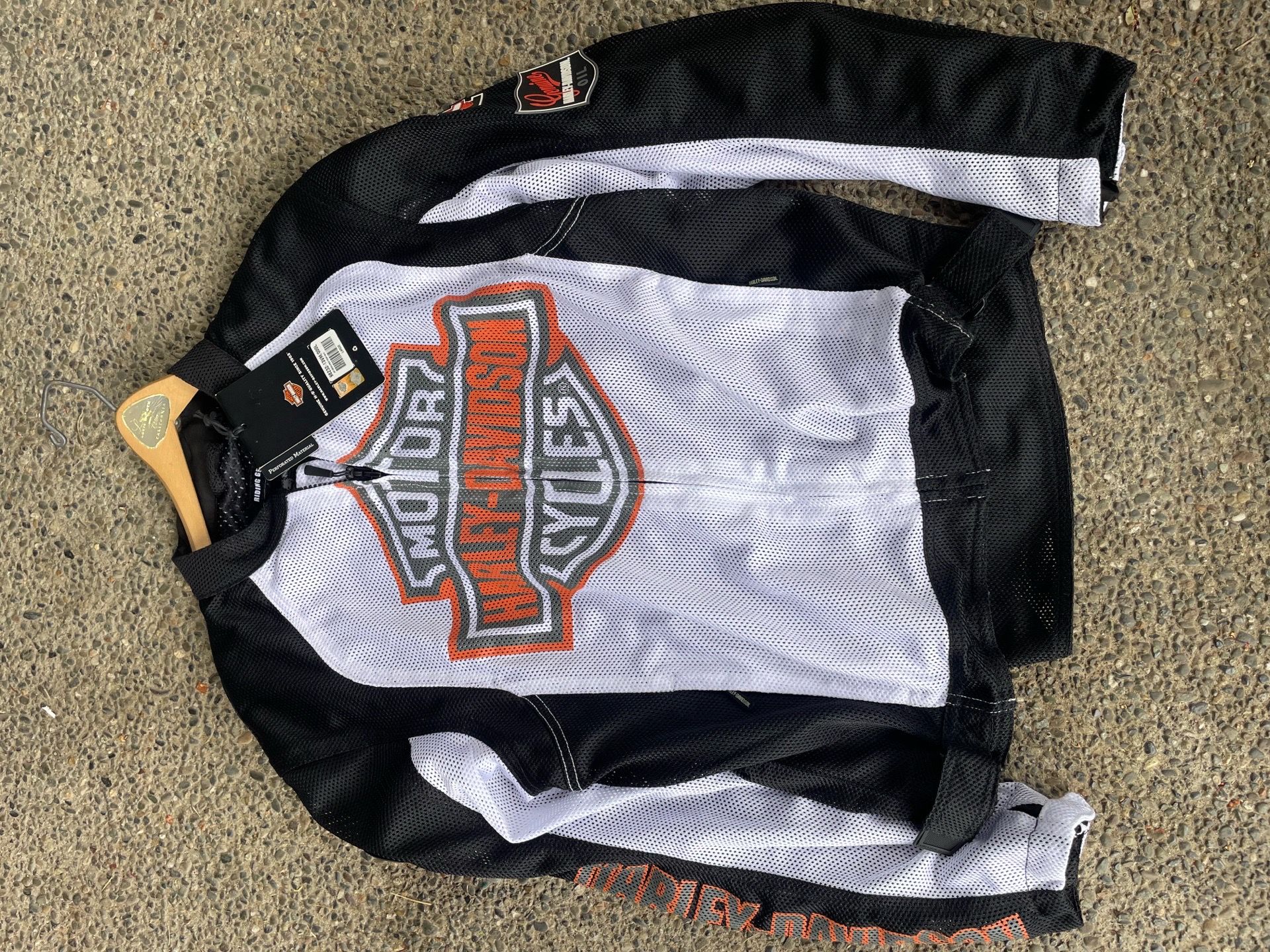 Harley Davidson mesh riding jacket size large Harley Davidson mesh riding jacket size large