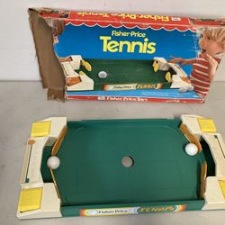 Vintage Fisher Price Tennis Game 