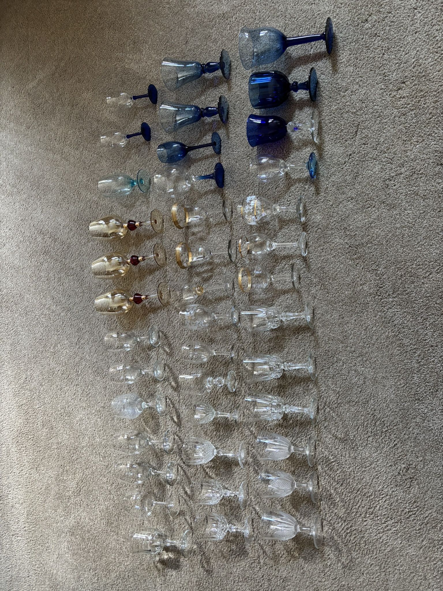 Assortment Of Wine Glasses