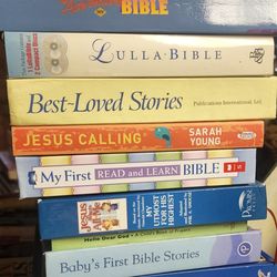 Bibles for children, $7 - $10 each