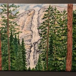 Yosemite Falls Painting