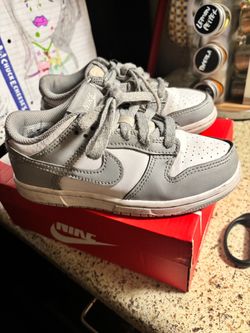 Grey nikes kids