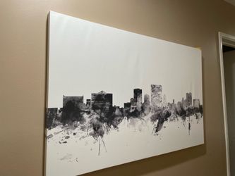 Abstract Paint 3ft by 4.5ft