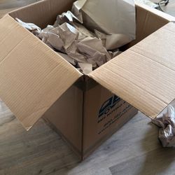 Moving Boxes And Paper Wrap 