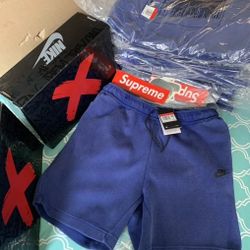 Brand New Men's Nike Tech Fleece Shoes In Washed Blue Only Size Medium, Large And Xtra Large Available 