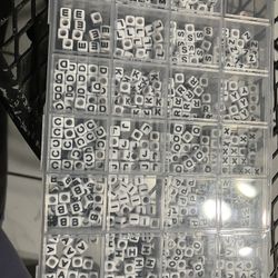 Letter Beads For Bracelet/ Necklaces