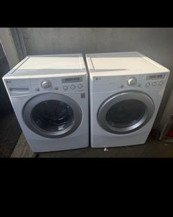 LG washer and dryer