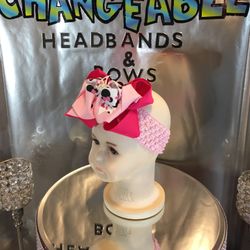 Girls interchangeable headbands