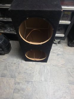 12" speaker box
