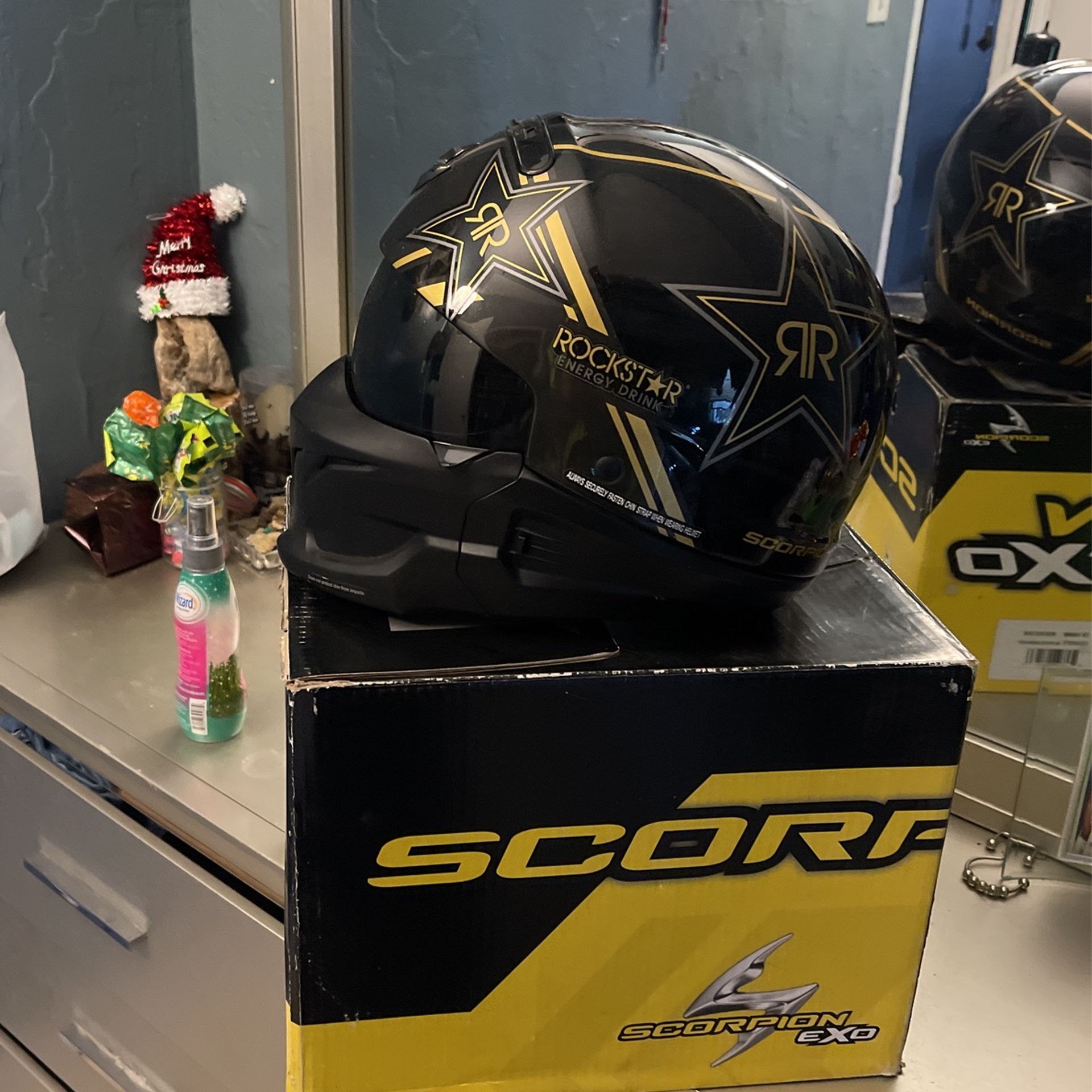 Rockstar Motorcycle Helmet