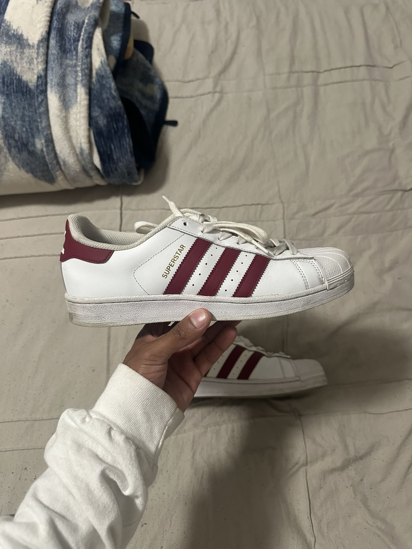 Adidas Superstar Burgundy