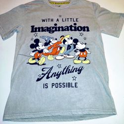 Disney Mickey Mouse T-shirt, With A Little Imagination