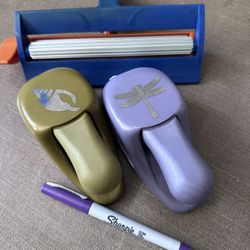 🎨 EK Success BIG Paper Punches + Fiskars Paper Crimper (Beaverton, OR) 🎨